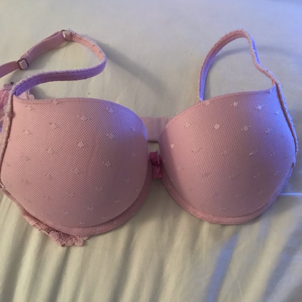 Pink aerie bra